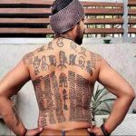 Фото пример человек весь в тату 25.06.2019 №082 - whole body tattoo - tatufoto.com