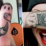 Фото смешных тату 25.06.2019 №007 - funny tattoo - tatufoto.com