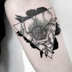 Фото тату белые цветы18.06.2019 №053 - tattoo white flowers - tatufoto.com