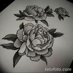 Фото тату белые цветы18.06.2019 №067 - tattoo white flowers - tatufoto.com