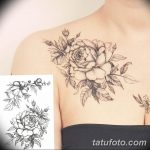 Фото тату белые цветы18.06.2019 №104 - tattoo white flowers - tatufoto.com