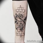 Фото тату белые цветы18.06.2019 №116 - tattoo white flowers - tatufoto.com