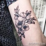 Фото тату белые цветы18.06.2019 №121 - tattoo white flowers - tatufoto.com