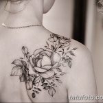 Фото тату белые цветы18.06.2019 №141 - tattoo white flowers - tatufoto.com