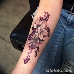 Фото тату белые цветы18.06.2019 №169 - tattoo white flowers - tatufoto.com