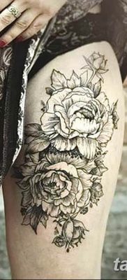 Фото тату белые цветы18.06.2019 №175 — tattoo white flowers — tatufoto.com