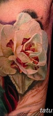 Фото тату белые цветы18.06.2019 №193 — tattoo white flowers — tatufoto.com