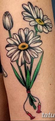 Фото тату белые цветы18.06.2019 №195 — tattoo white flowers — tatufoto.com