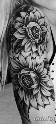 Фото тату белые цветы18.06.2019 №203 — tattoo white flowers — tatufoto.com