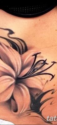Фото тату белые цветы18.06.2019 №205 — tattoo white flowers — tatufoto.com