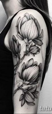 Фото тату белые цветы18.06.2019 №211 — tattoo white flowers — tatufoto.com