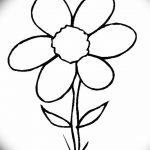 Фото тату белые цветы18.06.2019 №218 - tattoo white flowers - tatufoto.com