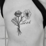Фото тату белые цветы18.06.2019 №242 - tattoo white flowers - tatufoto.com
