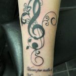 Фото тату в стиле музыки 15.06.2019 №007 - music style tattoos - tatufoto.com