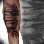 Фото тату в стиле музыки 15.06.2019 №018 - music style tattoos - tatufoto.com