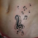 Фото тату в стиле музыки 15.06.2019 №022 - music style tattoos - tatufoto.com