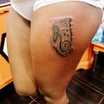 Фото тату в стиле музыки 15.06.2019 №053 - music style tattoos - tatufoto.com