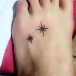 Фото тату восьмиконечная звезда 11.06.2019 №005 - tattoo eight-pointed star - tatufoto.com