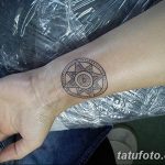 Фото тату восьмиконечная звезда 11.06.2019 №006 - tattoo eight-pointed star - tatufoto.com