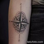 Фото тату восьмиконечная звезда 11.06.2019 №008 - tattoo eight-pointed star - tatufoto.com