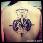 Фото тату восьмиконечная звезда 11.06.2019 №010 - tattoo eight-pointed star - tatufoto.com