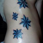 Фото тату восьмиконечная звезда 11.06.2019 №013 - tattoo eight-pointed star - tatufoto.com