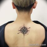 Фото тату восьмиконечная звезда 11.06.2019 №016 - tattoo eight-pointed star - tatufoto.com