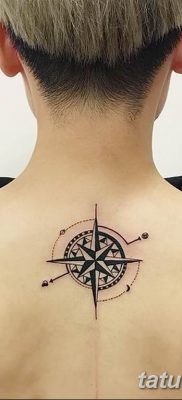 Фото тату восьмиконечная звезда 11.06.2019 №016 — tattoo eight-pointed star — tatufoto.com