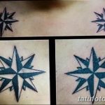 Фото тату восьмиконечная звезда 11.06.2019 №017 - tattoo eight-pointed star - tatufoto.com