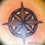 Фото тату восьмиконечная звезда 11.06.2019 №021 - tattoo eight-pointed star - tatufoto.com