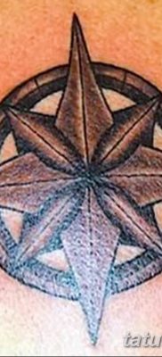Фото тату восьмиконечная звезда 11.06.2019 №021 — tattoo eight-pointed star — tatufoto.com