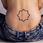 Фото тату восьмиконечная звезда 11.06.2019 №024 - tattoo eight-pointed star - tatufoto.com