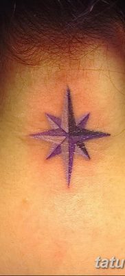 Фото тату восьмиконечная звезда 11.06.2019 №025 — tattoo eight-pointed star — tatufoto.com