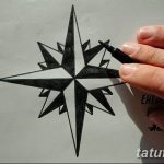 Фото тату восьмиконечная звезда 11.06.2019 №028 - tattoo eight-pointed star - tatufoto.com