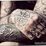 Фото тату восьмиконечная звезда 11.06.2019 №032 - tattoo eight-pointed star - tatufoto.com