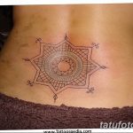 Фото тату восьмиконечная звезда 11.06.2019 №034 - tattoo eight-pointed star - tatufoto.com