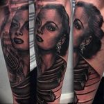 Фото тату для мужчин музыка 15.06.2019 №034 - tattoos for men music - tatufoto.com