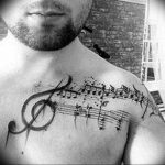 Фото тату для мужчин музыка 15.06.2019 №041 - tattoos for men music - tatufoto.com