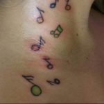 Фото тату знак музыки 15.06.2019 №085 - tattoo sign of music - tatufoto.com
