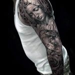 Фото тату икона святого 29.06.2019 №001 - tattoo icon of saint - tatufoto.com