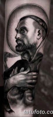 Фото тату икона святого 29.06.2019 №036 — tattoo icon of saint — tatufoto.com