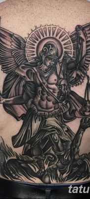Фото тату икона святого 29.06.2019 №044 — tattoo icon of saint — tatufoto.com