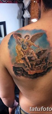 Фото тату икона святого 29.06.2019 №074 — tattoo icon of saint — tatufoto.com