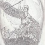 Фото тату икона святого 29.06.2019 №218 - tattoo icon of saint - tatufoto.com