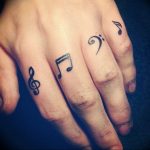 Фото тату любовь к музыке 15.06.2019 №018 - tattoo love of music - tatufoto.com