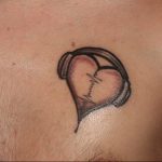 Фото тату любовь к музыке 15.06.2019 №021 - tattoo love of music - tatufoto.com