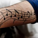 Фото тату любовь к музыке 15.06.2019 №067 - tattoo love of music - tatufoto.com