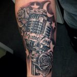 Фото тату любовь к музыке 15.06.2019 №073 - tattoo love of music - tatufoto.com