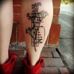Фото тату любовь к музыке 15.06.2019 №077 - tattoo love of music - tatufoto.com