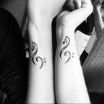 Фото тату любовь к музыке 15.06.2019 №079 - tattoo love of music - tatufoto.com